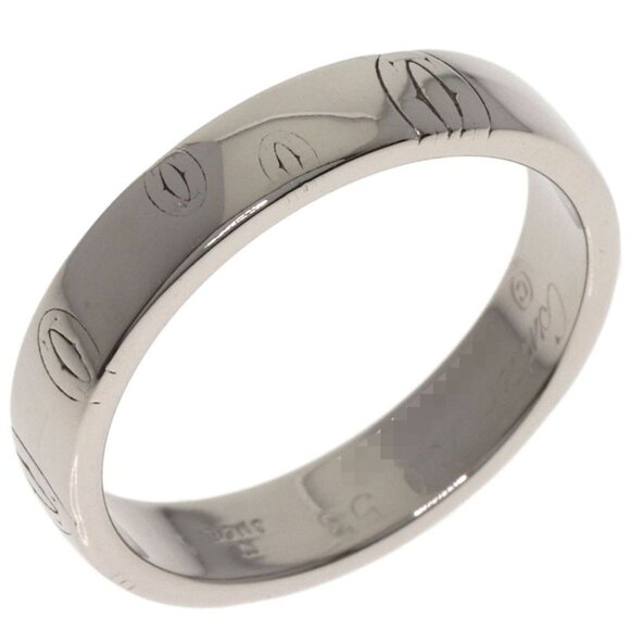 Cartier Happy Birthday #53 Ring Golden White gold ref  Cartier Happy Birthday 53 Ring 18K White Gold